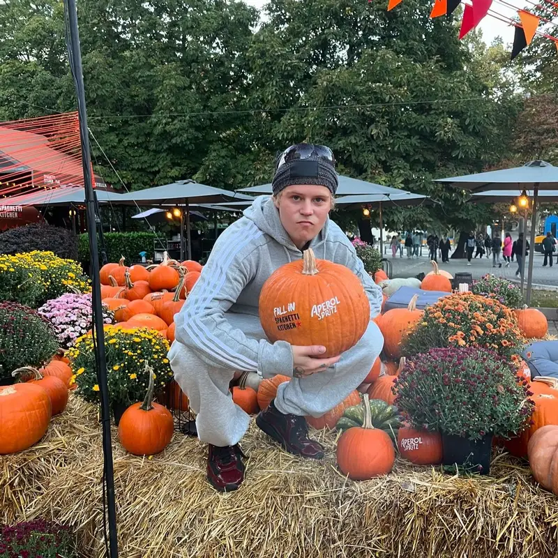 Yung Lean outfit in Adidas and Prada, 2024