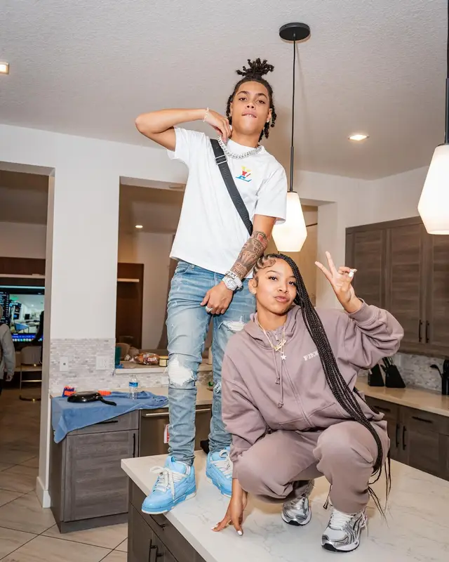 SugarHill Ddot outfit in Louis Vuitton and Amiri, 2024