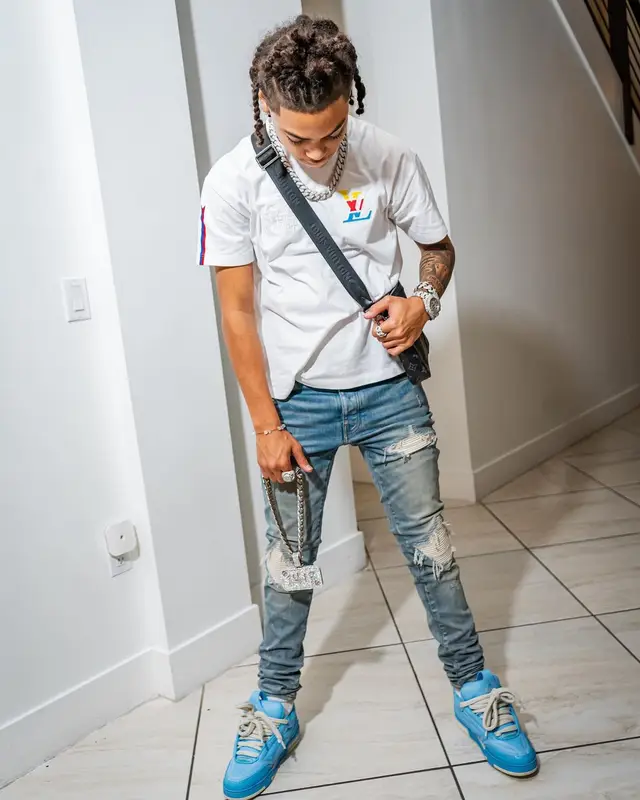 SugarHill Ddot outfit in Louis Vuitton and Amiri, 2024