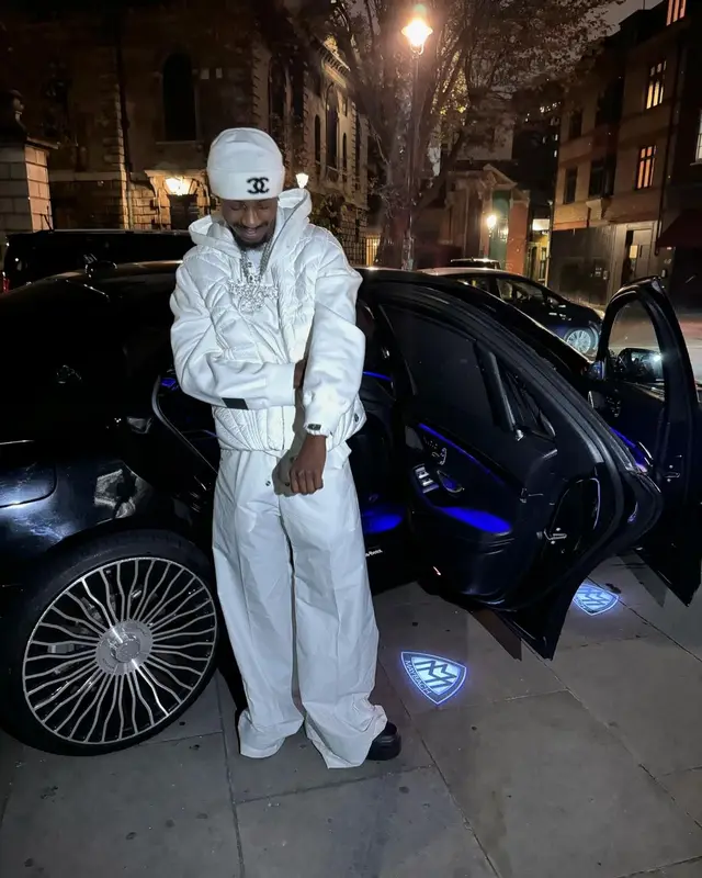 Lil Tjay outfit in Moncler, Chanel, and Rick Owens, 2024