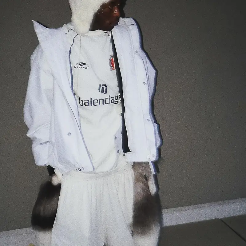 Lil Uzi Vert outfit in Balenciaga, 2024