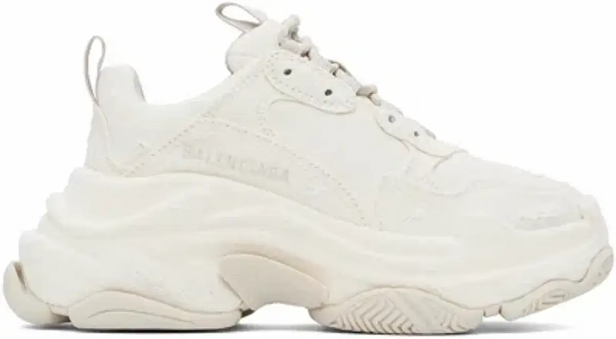 Balenciaga Triple S Sneakers In 9700 Bananatex Canva $850