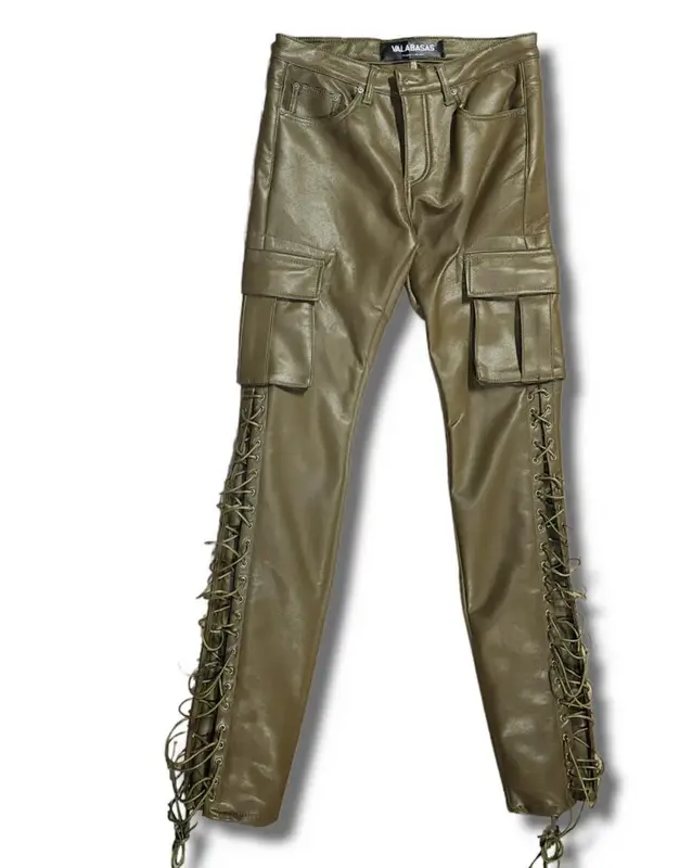 Valabasas Trinity Pu Leather Pants  $165