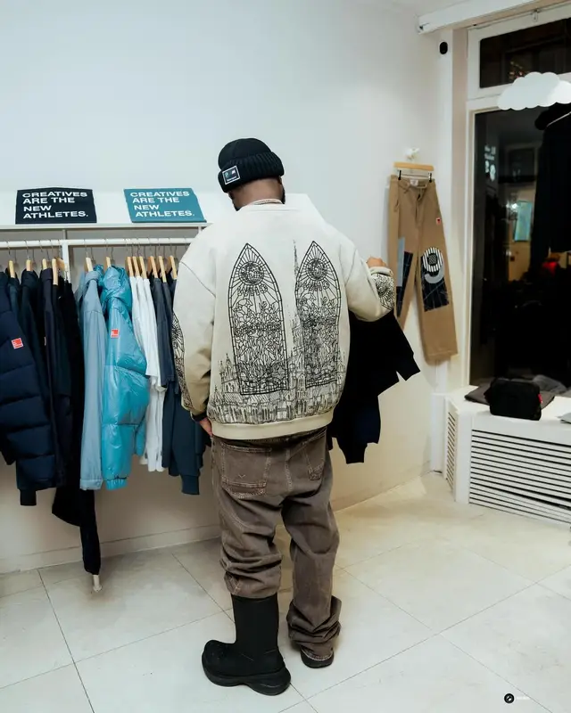Davido outfit in Who Decides War, Balenciaga, and Puma, 2024