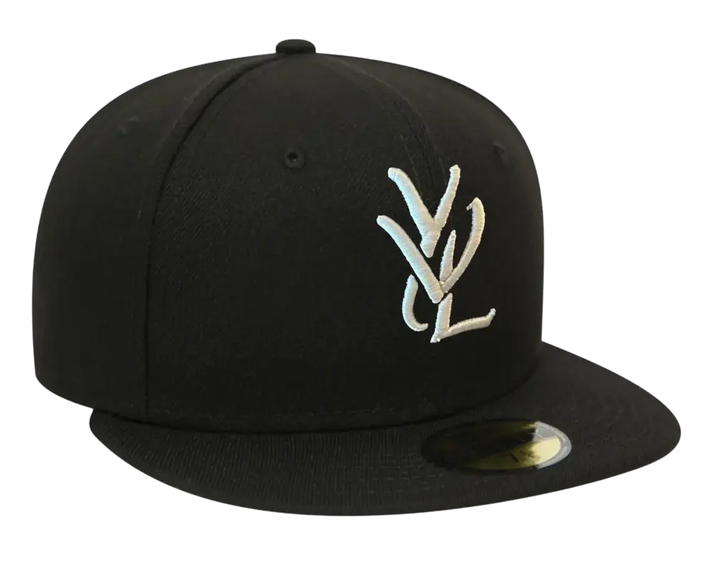 YVL CAP WHITE Playboi Carti Merch YVL Fitted Cap | WHAT'S ON