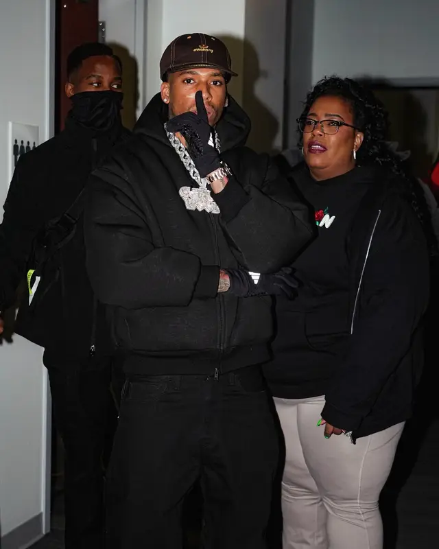 NLE Choppa outfit in Supreme, Awake NY, and The North Face, 2024