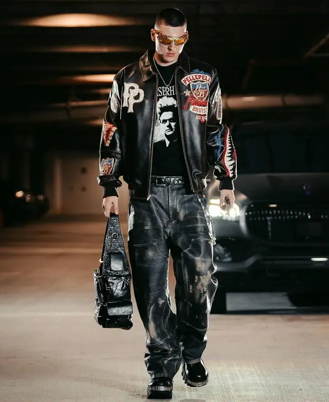 Tyler Herro outfit in Vintage, Bottega Veneta, and Ottolinger, 2024