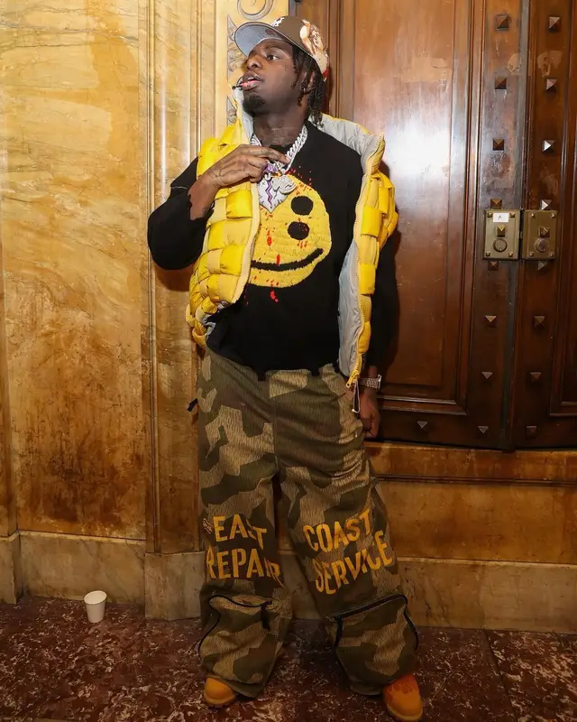 Sleepy Hallow outfit in Kapital, Timberland, and Loso NYC, 2024