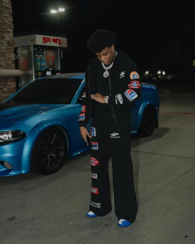 Yungeen Ace outfit in Bottega Desires and Jordan, 2025