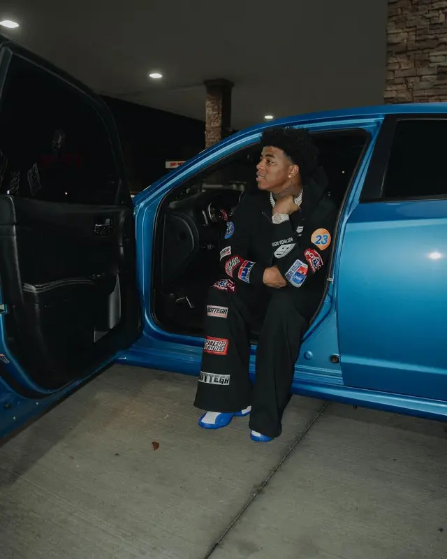Yungeen Ace outfit in Bottega Desires and Jordan, 2025