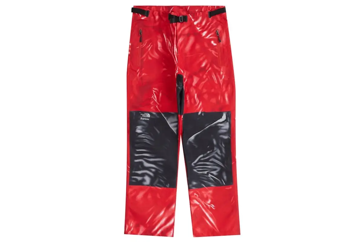 Supreme Printed Mountain Pant Red $125