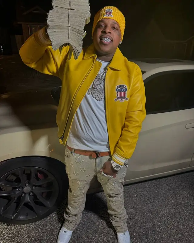Finesse2tymes outfit in Nike, Louis Vuitton, and Avirex, 2025