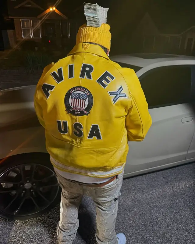 Finesse2tymes outfit in Nike, Louis Vuitton, and Avirex, 2025