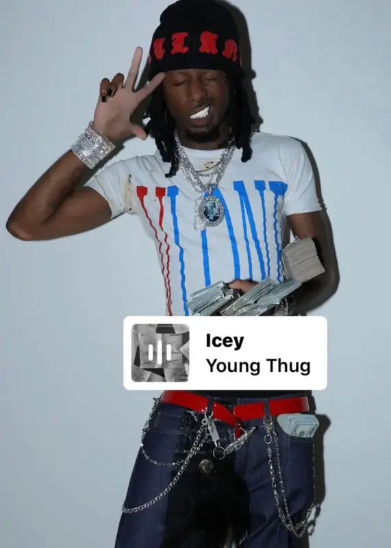 Playboi Carti outfit in Vlone, Maison Margiela, and Chrome Hearts, 2025