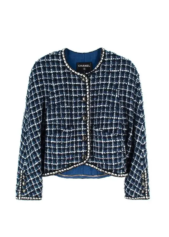 Chanel 2023 Plaid Jacket $8000