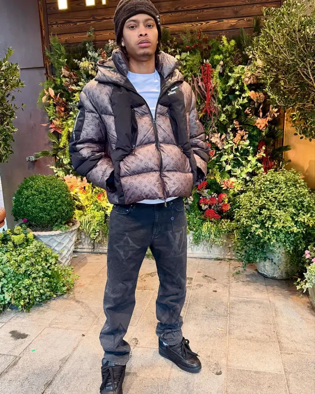 Nemzzz outfit in Louis Vuitton, 2025