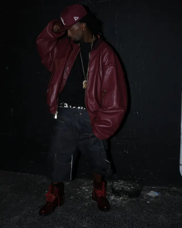 Playboi Carti outfit in Vetements, Chrome Hearts, and Playboi Carti Merch, 2024
