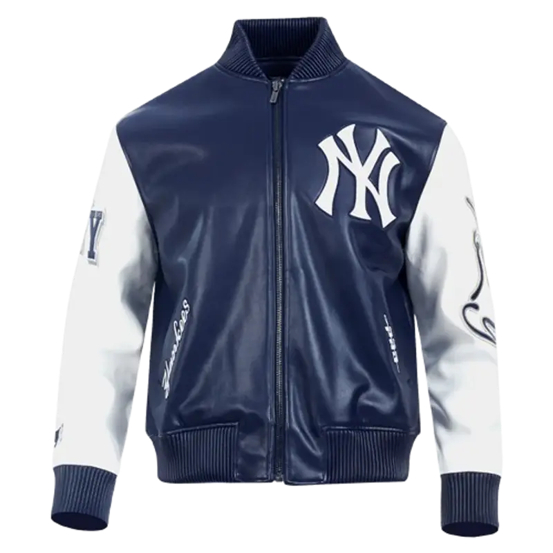 Pro Standard Yankees Leather Jacket | WHAT'S ON THE STAR?