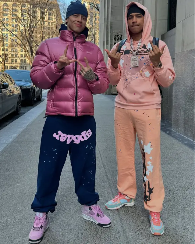 Central Cee outfit in Nike, Spider Worldwide, and Nocta, 2025