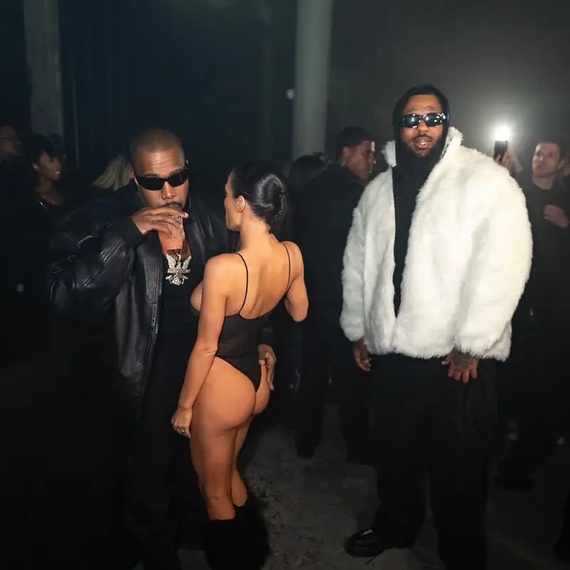 The Game outfit in Balenciaga, Yeezy, and GAP, 2025