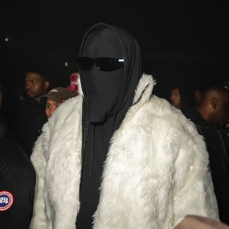 The Game outfit in Balenciaga, Yeezy, and GAP, 2025