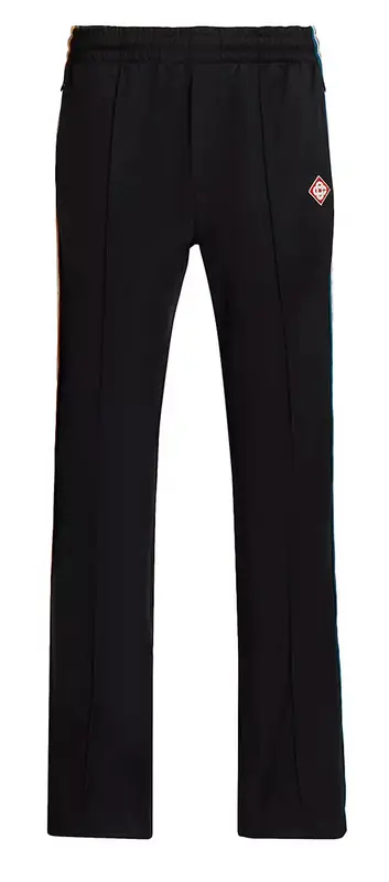 Casablanca Laurel Taped Track Pants In Black $855
