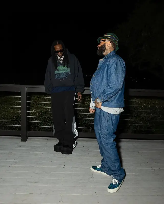 2 Chainz outfit in Balenciaga, 2025