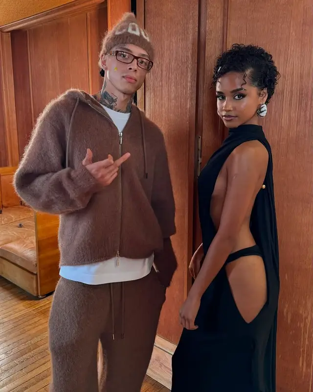 Central Cee outfit in Nike, Chrome Hearts, and Jacquemus, 2025