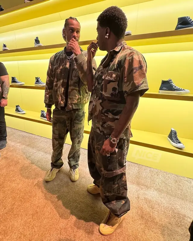 Lil Yachty outfit in Vintage, Converse, and Patek Philippe, 2025