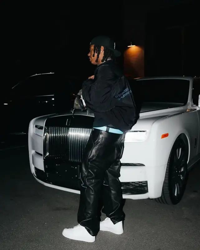 Lil Baby outfit in Enfants Riches Deprimes, Nike, and Chrome Hearts, 2025
