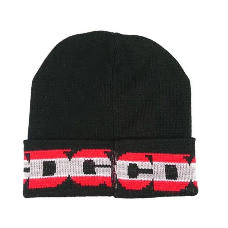 Comme Des Garcons Logo Knit Beanie $112