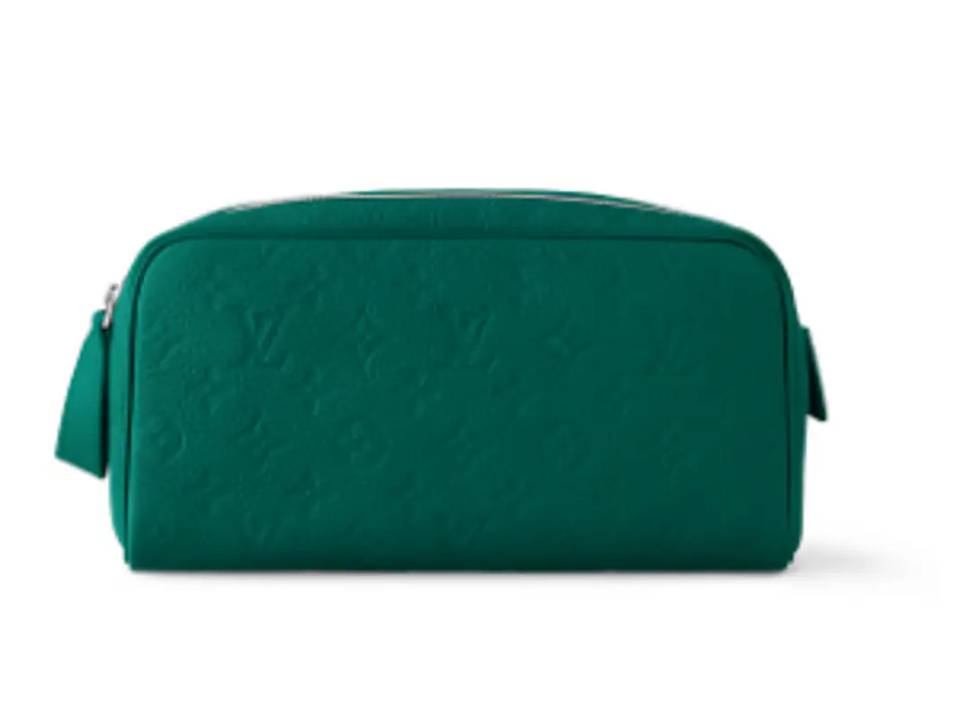 Louis Vuitton Dopp Kit Green Bag $1490