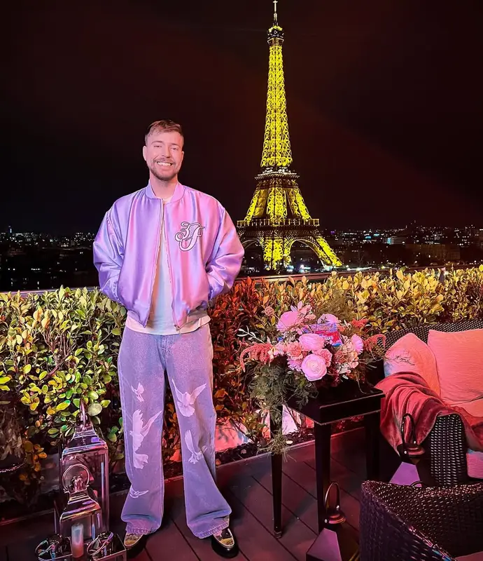 MrBeast outfit in 3.Paradis, Sandro, and Duke + Dexter, 2025