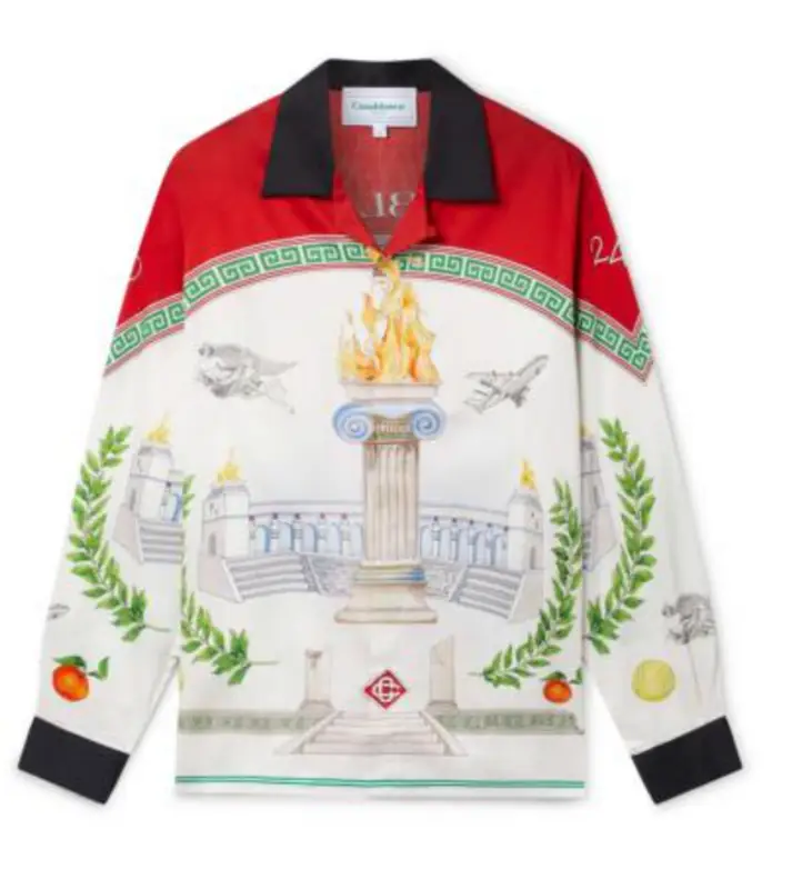 Casablanca Unique Games Cotton Shirt $750