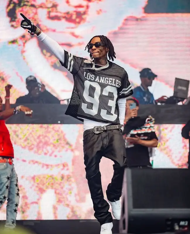 Soulja Boy outfit in B.B. Simon, Cartier, and Balenciaga, 2025