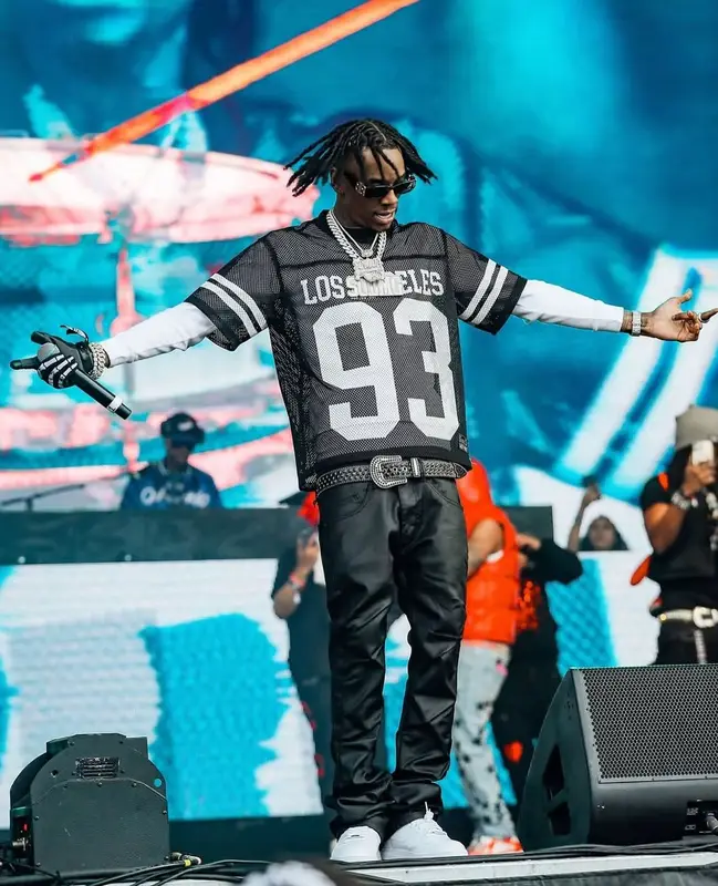 Soulja Boy outfit in B.B. Simon, Cartier, and Balenciaga, 2025