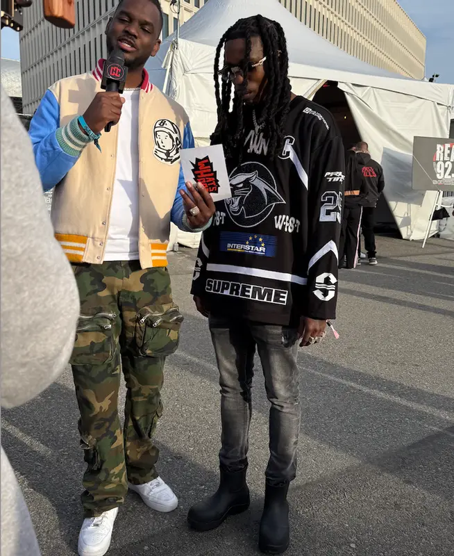 DaBoii outfit in Supreme, H&M, and Rolex, 2025