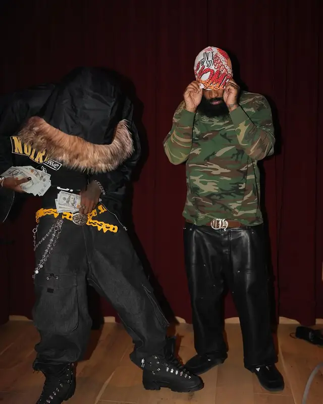 Playboi Carti outfit in Marking Distance, Chrome Hearts, and Playboi Carti Merch, 2025