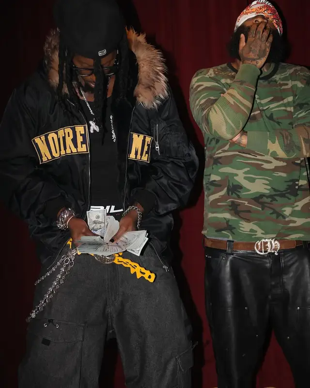 Playboi Carti outfit in Marking Distance, Chrome Hearts, and Playboi Carti Merch, 2025