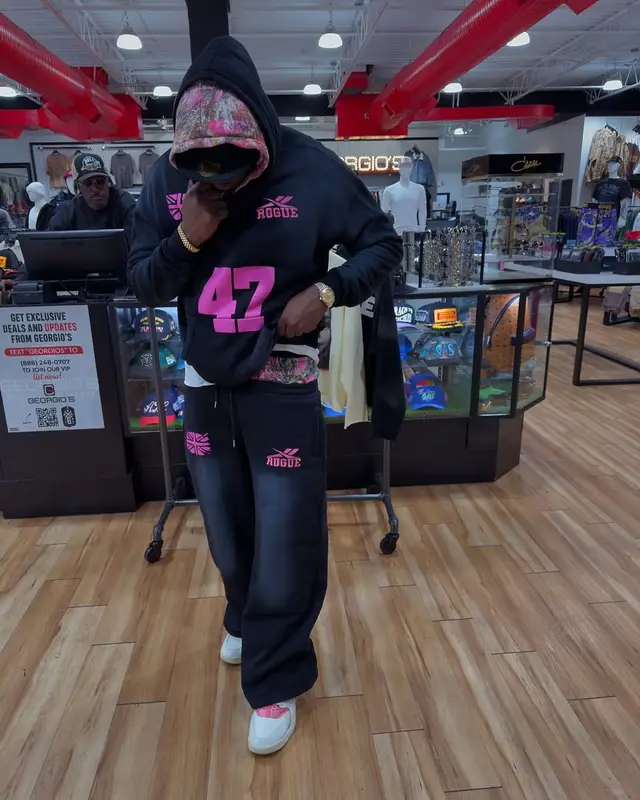 DJ Swamp Izzo outfit in Nike, Rolex, and Physical Culture , 2025