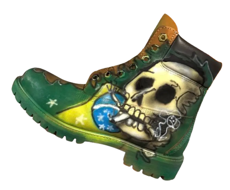 Vameee Custom Brazil Timberlandsexclusive