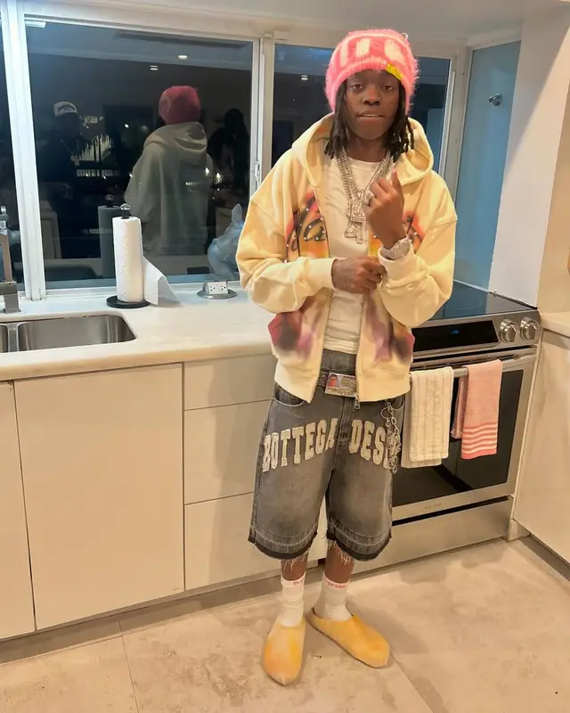 Jenn Carter outfit in Cough Syrup, Supreme, and Hanes, 2025