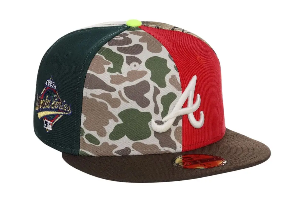 New Era Atlanta Braves Mlb Maximal 59fifty Fitted Cap Multi $250
