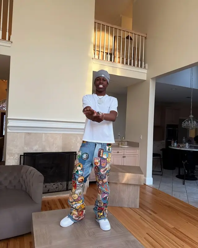 2xrakai outfit in Balenciaga, Kapital, and Nike, 2025
