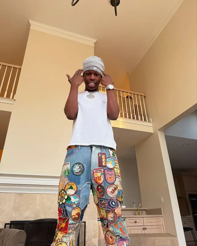 2xrakai outfit in Balenciaga, Kapital, and Nike, 2025