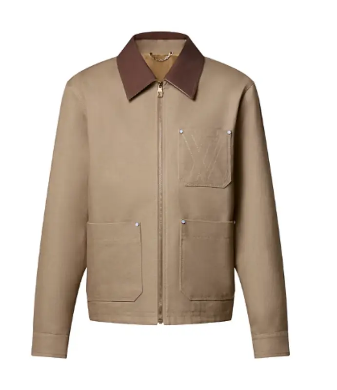 Louis Vuitton Workwear Cotton Canvas Blouson $2790
