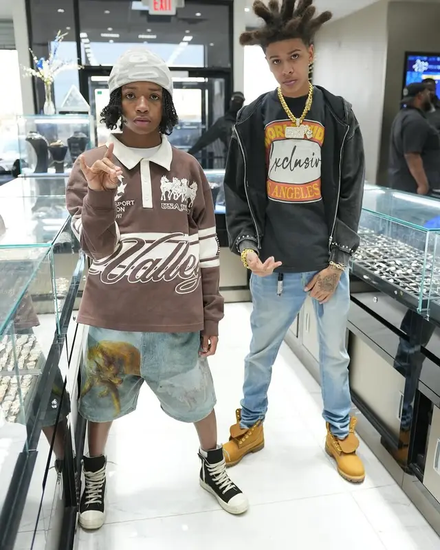 BabyChiefDoit outfit in Mnml, Rick Owens, and 4evergoon, 2025