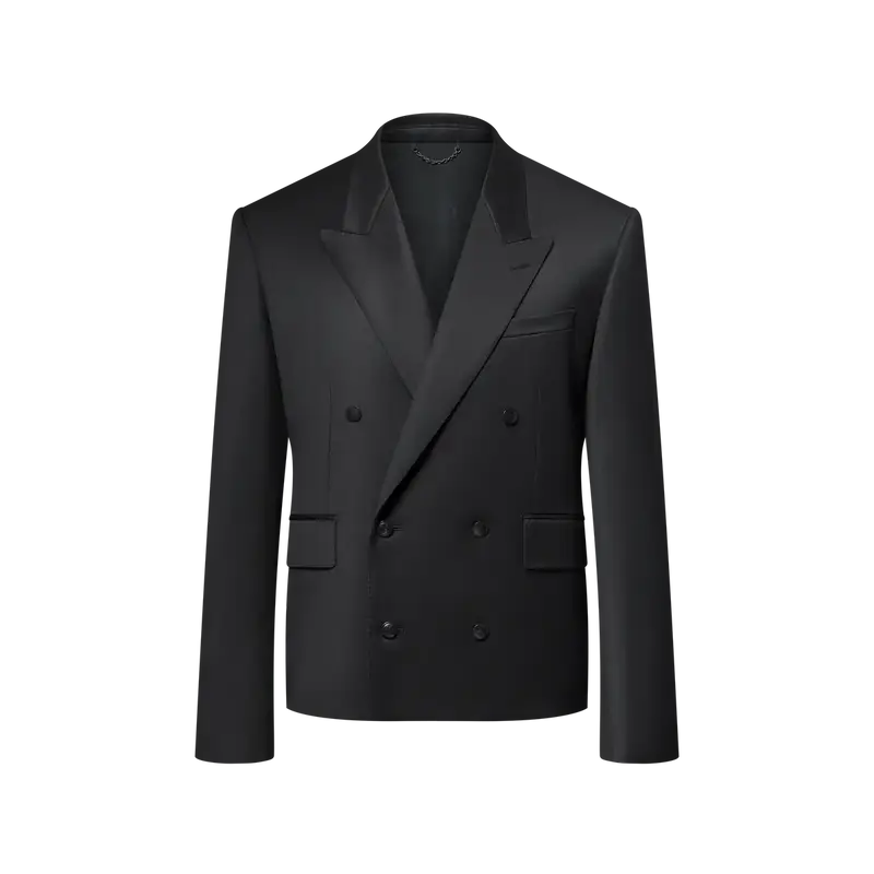Louis Vuitton Cropped Double-Breasted Jacket $3020