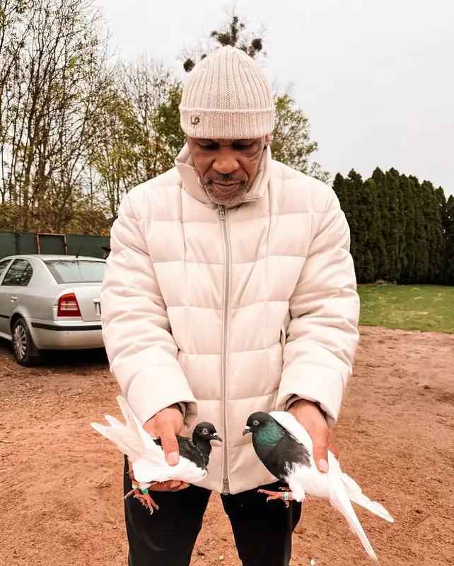 Mike Tyson outfit in Balenciaga and Loro Piana, 2025