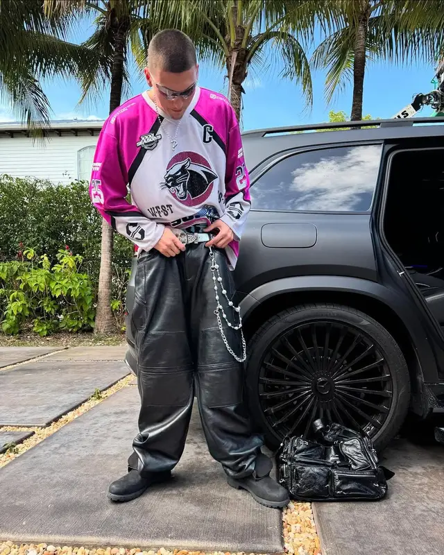 Tyler Herro outfit in Supreme, Timberland, and Balenciaga, 2025
